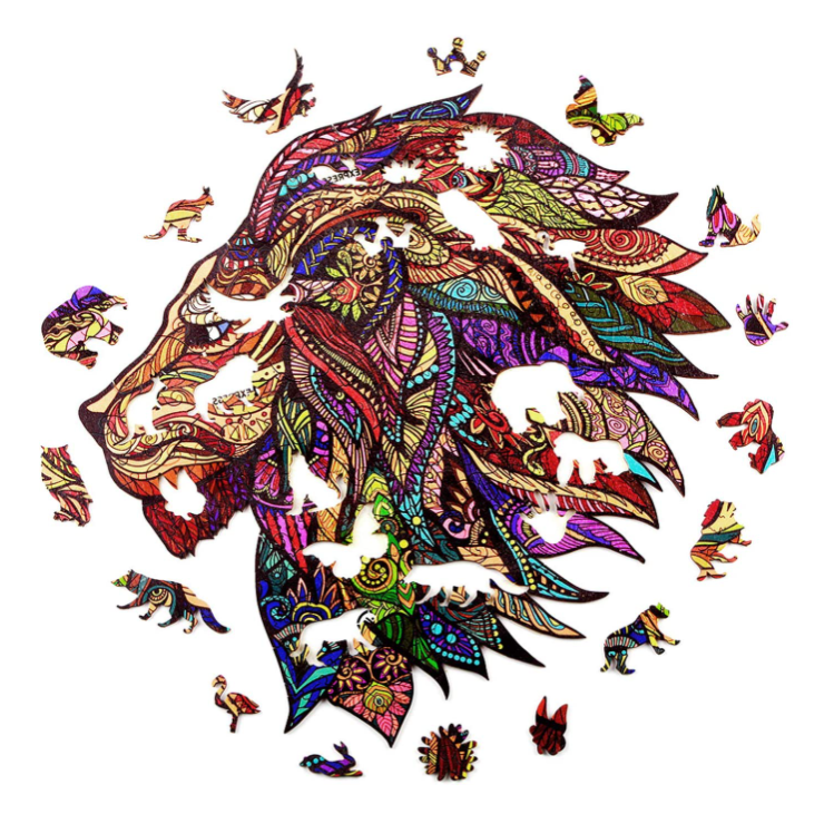Roter Löwe-Puzzle