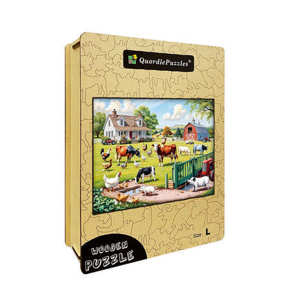 Boerenleven  holzpuzzle