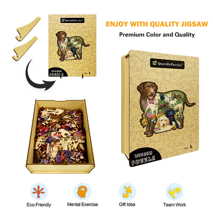 Rasenhund-Puzzle