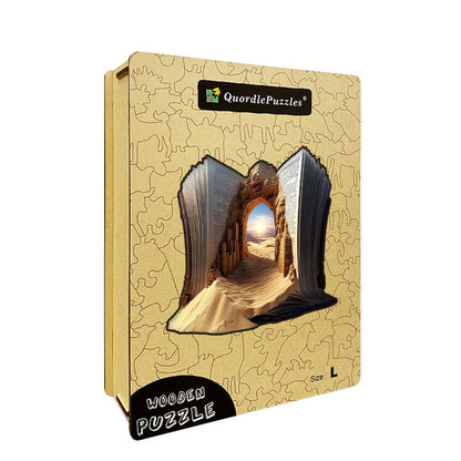 🔥Letzter Tag –3D wüstentor holzpuzzle